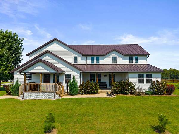 10.4 Acres of Land with Home for Sale in Gambier, Ohio
