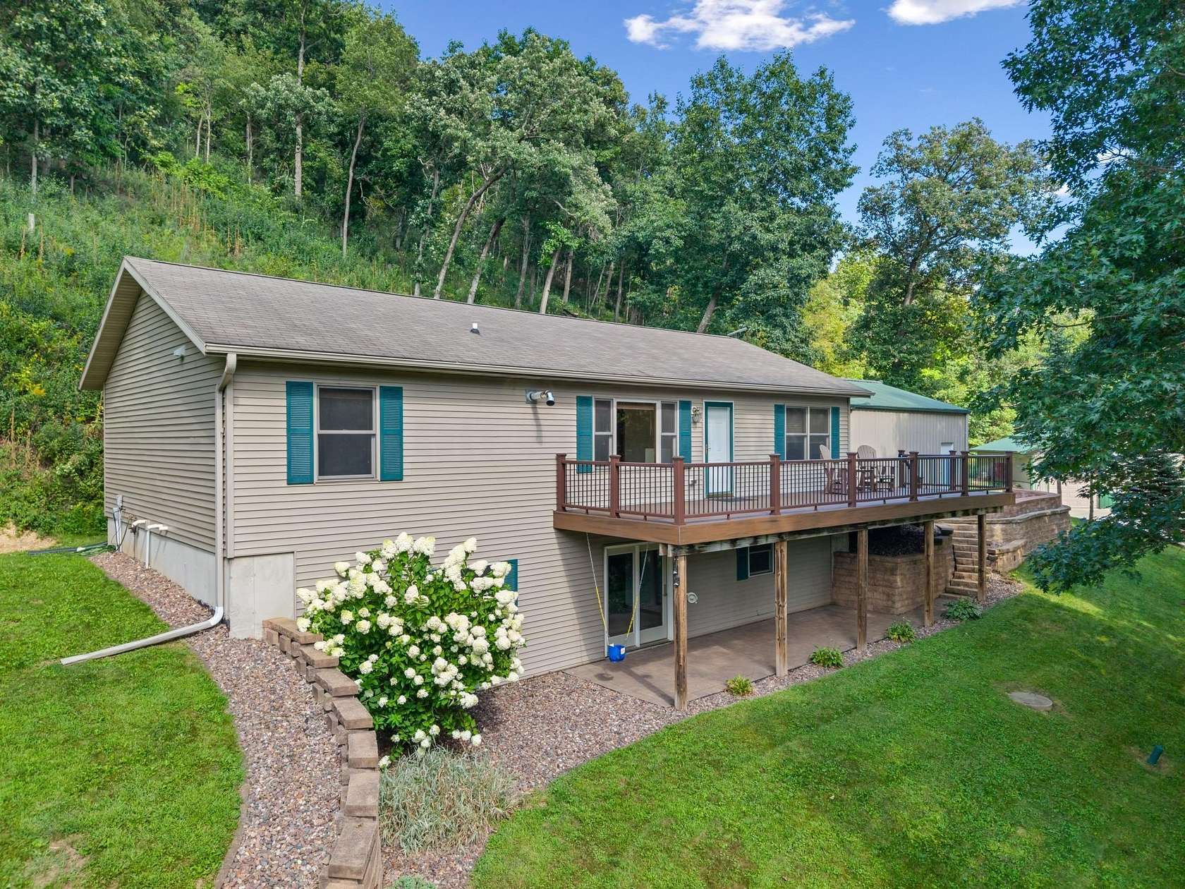 20.3 Acres of Recreational Land with Home for Sale in Caledonia, Minnesota