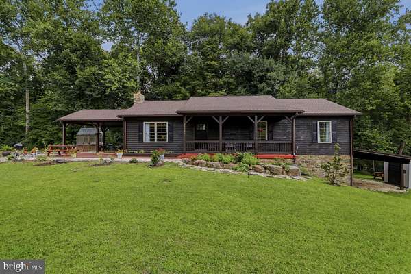 3.18 Acres of Land with Home for Sale in Little Orleans, Maryland