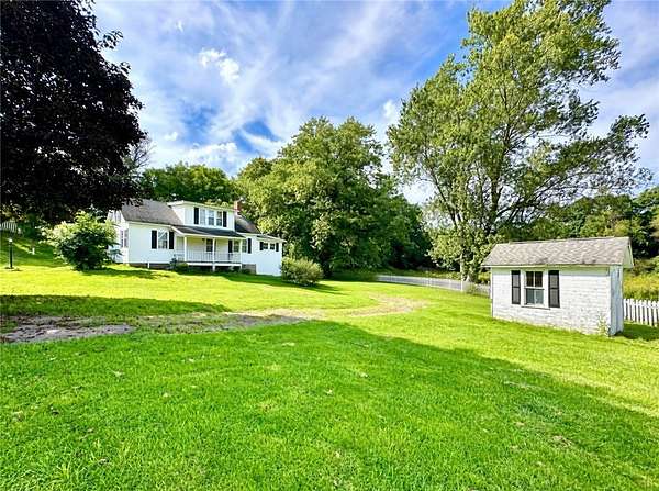 81.9 Acres of Agricultural Land with Home for Sale in Volant, Pennsylvania