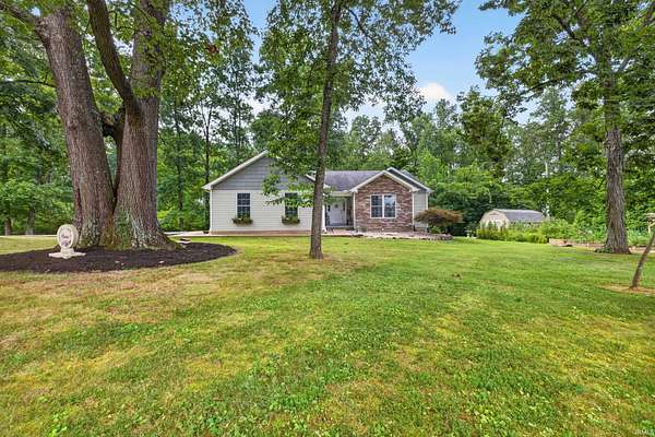 3.7 Acres of Land with Home for Sale in Bedford, Indiana