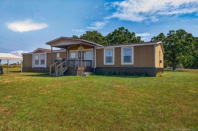 5.45 Acres of Land with Home for Sale in Barnsdall, Oklahoma