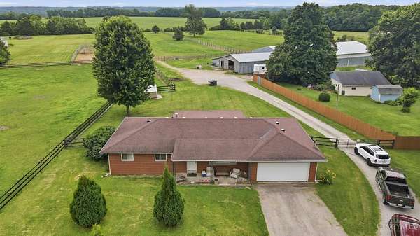 10 Acres of Land with Home for Sale in Wayne Township, Ohio