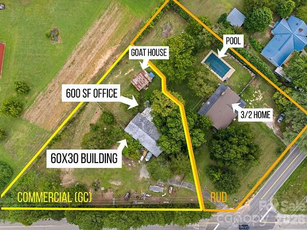 2.16 Acres of Mixed-Use Land for Sale in York, South Carolina
