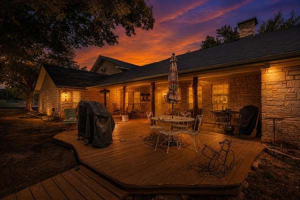 2 Acres of Land with Home for Sale in Kingsland, Texas