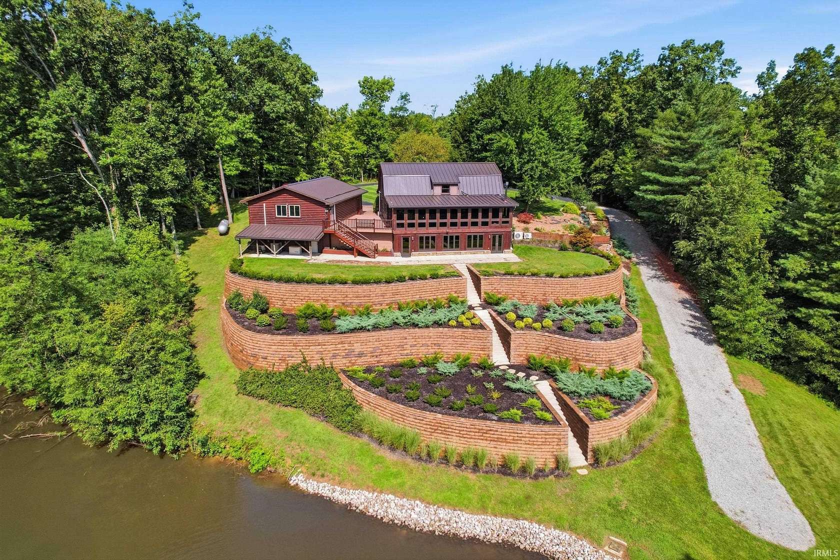 30.7 Acres of Land with Home for Sale in Morgantown, Indiana