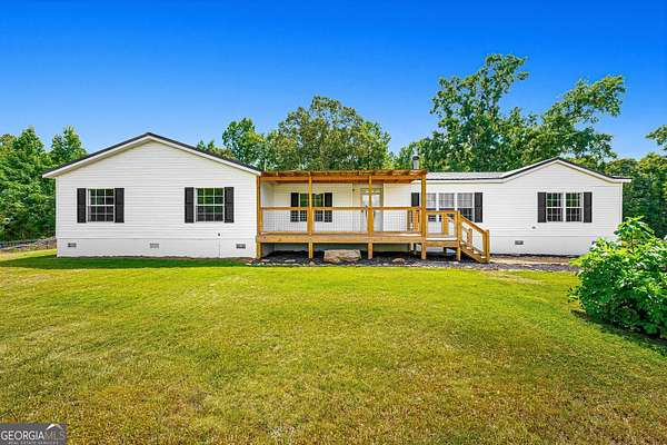 15.4 Acres of Land with Home for Sale in Elberton, Georgia