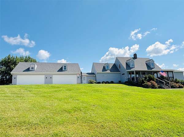16.1 Acres of Land with Home for Sale in New Virginia, Iowa