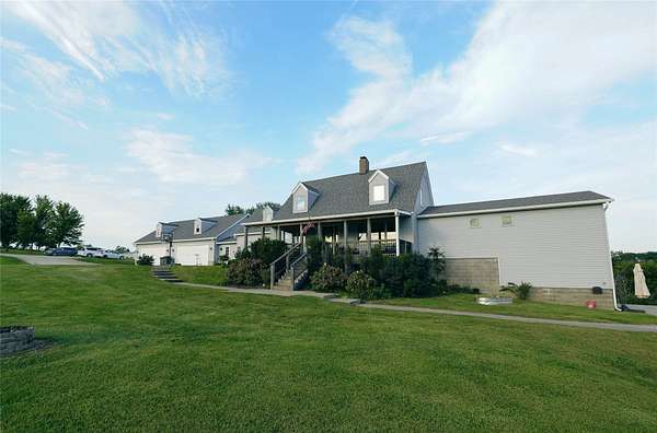 16.1 Acres of Land with Home for Sale in New Virginia, Iowa