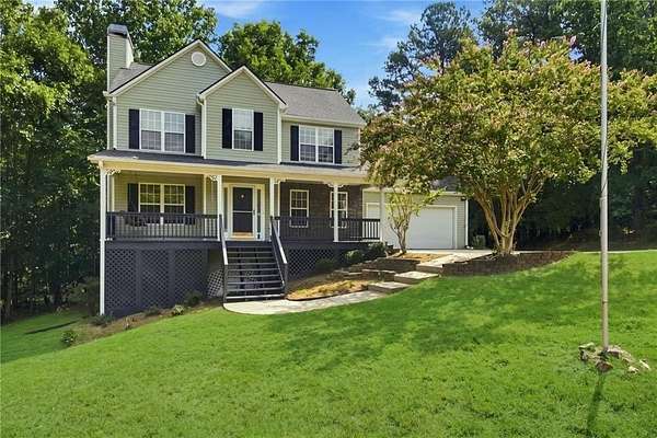 5.36 Acres of Land with Home for Sale in Loganville, Georgia