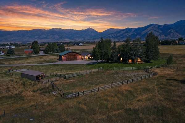 10 Acres of Land with Home for Sale in Belgrade, Montana