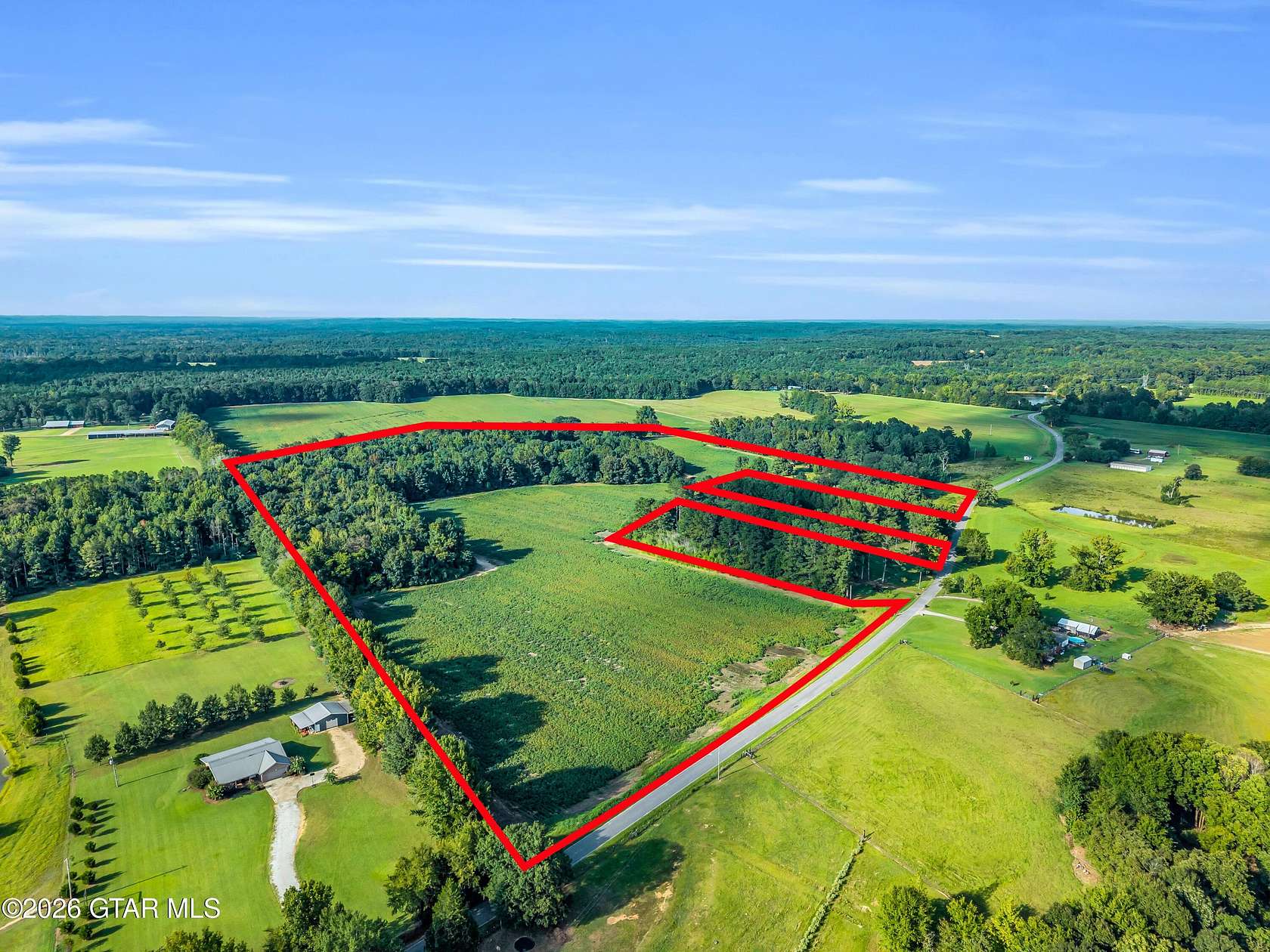 46.1 Acres of Agricultural Land for Sale in Caledonia, Mississippi