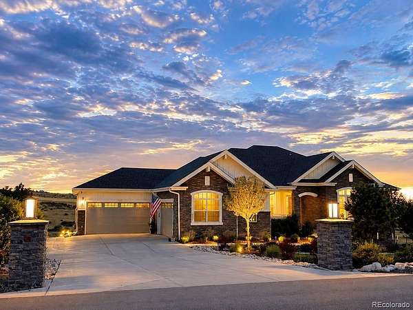 2.55 Acres of Land with Home for Sale in Franktown, Colorado