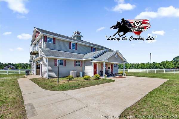 34.9 Acres of Agricultural Land with Home for Sale in Lumber Bridge, North Carolina
