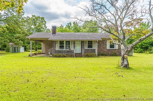 3.7 Acres of Land with Home for Sale in Raeford, North Carolina