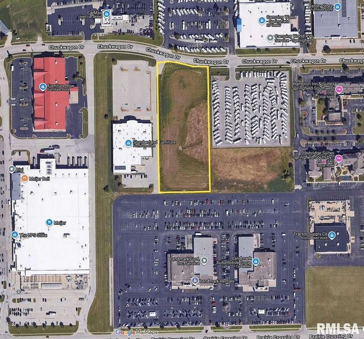 3.67 Acres of Commercial Land for Sale in Springfield, Illinois