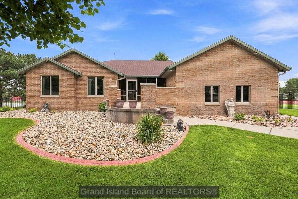 2.85 Acres of Land with Home for Sale in Grand Island, Nebraska