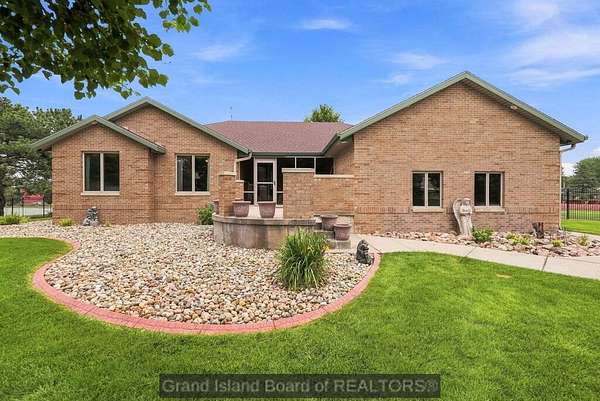 2.85 Acres of Land with Home for Sale in Grand Island, Nebraska