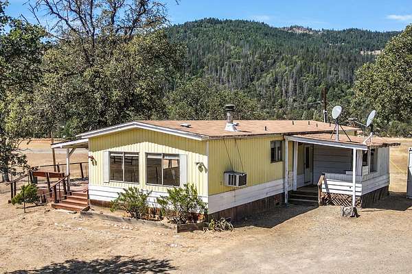 10 Acres of Recreational Land with Home for Sale in Douglas City, California