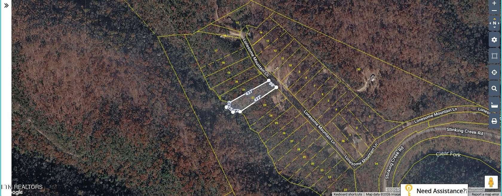1.2 Acres of Residential Land for Sale in Pioneer, Tennessee