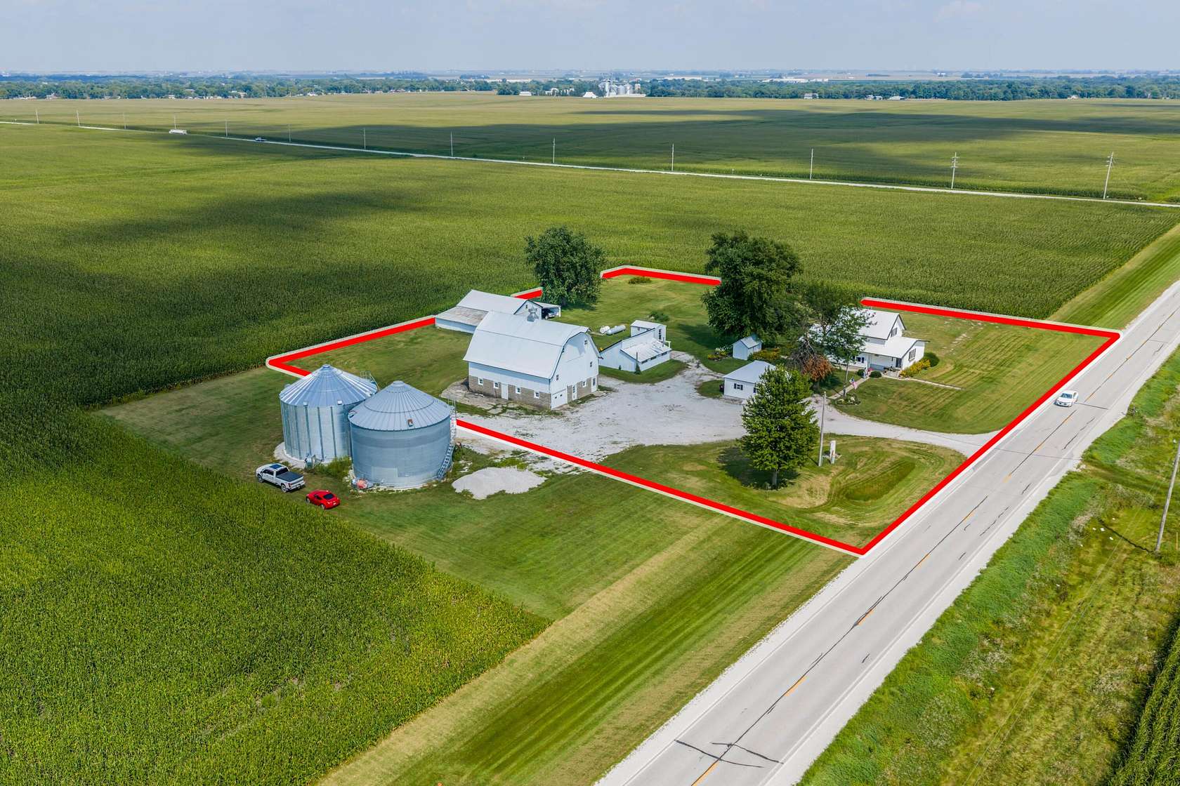 2.37 Acres of Land with Home for Sale in Story City, Iowa