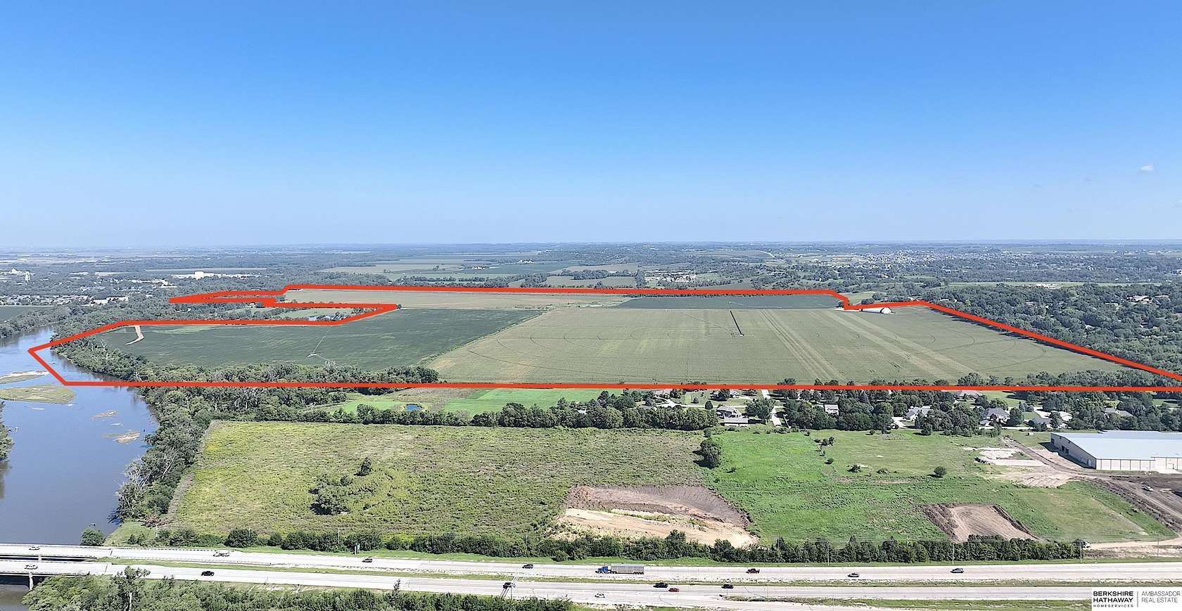 529 Acres of Agricultural Land for Sale in Elkhorn, Nebraska