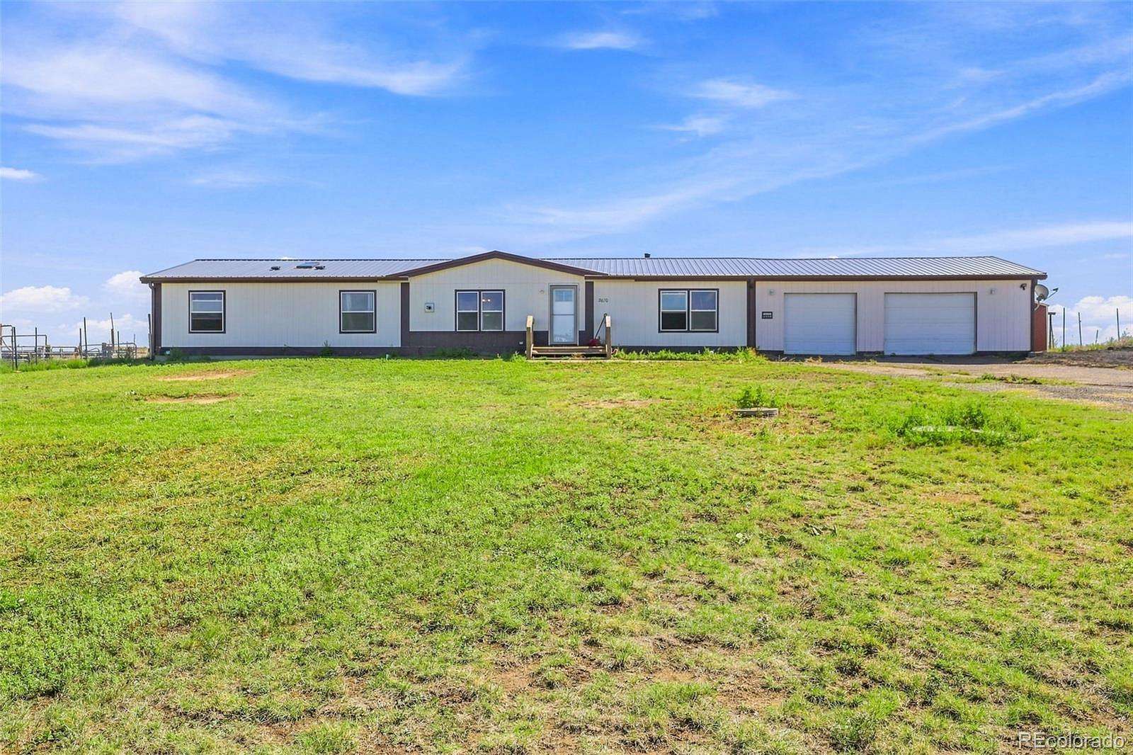 32.4 Acres of Agricultural Land with Home for Sale in Byers, Colorado
