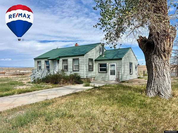 5 Acres of Land with Home for Sale in Riverton, Wyoming