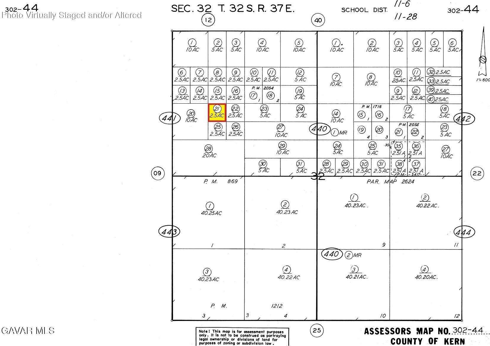 2.5 Acres of Land for Sale in California City, California