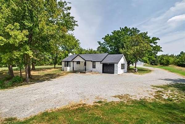 5.37 Acres of Land with Home for Sale in Claremore, Oklahoma