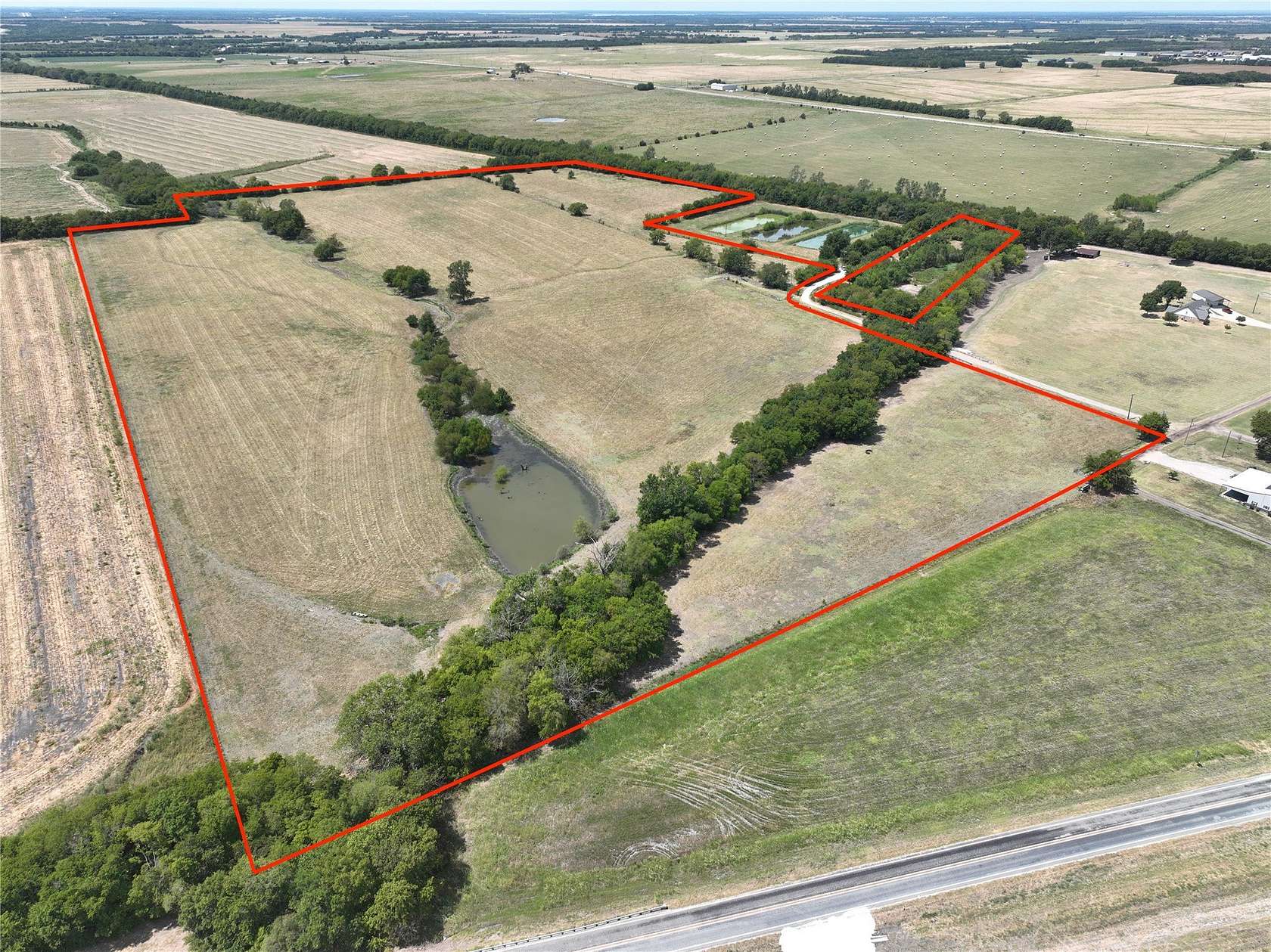 56 Acres of Recreational Land for Sale in Petty, Texas
