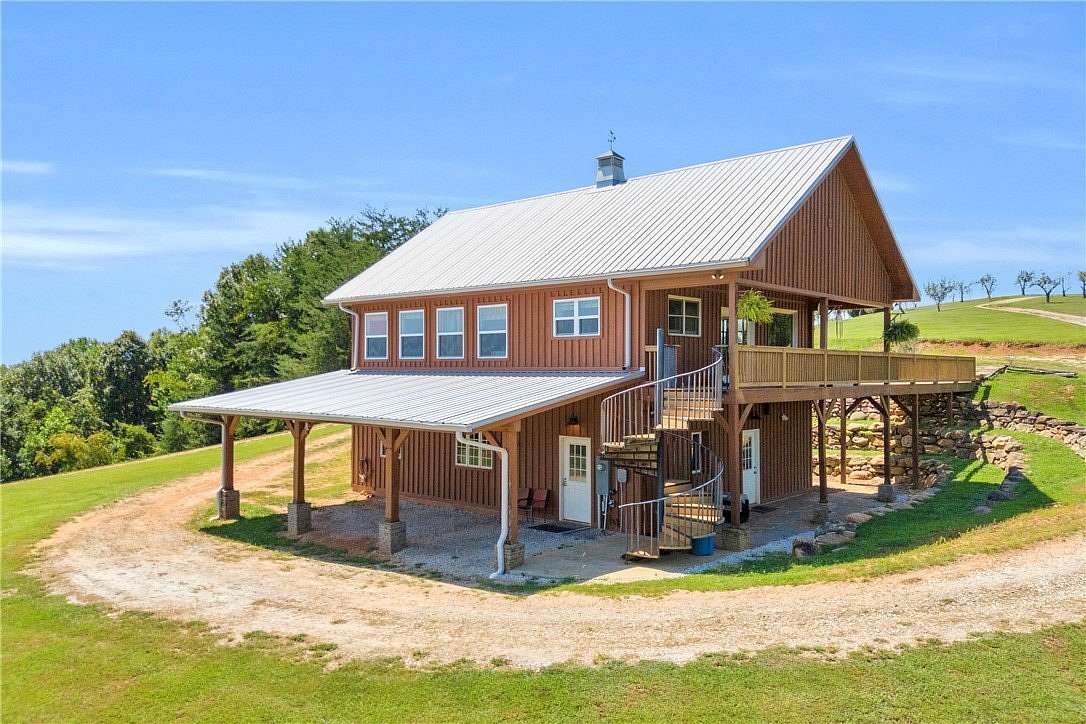55 Acres of Land with Home for Sale in Mountain Rest, South Carolina