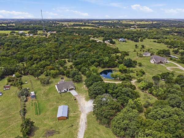 7 Acres of Land with Home for Sale in Granbury, Texas