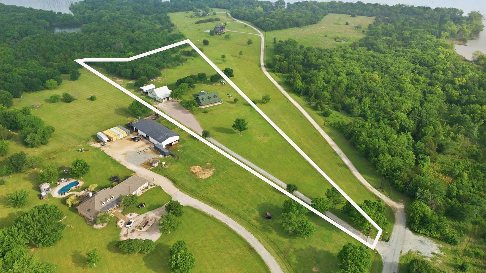 5 Acres of Land with Home for Sale in Pilot Point, Texas