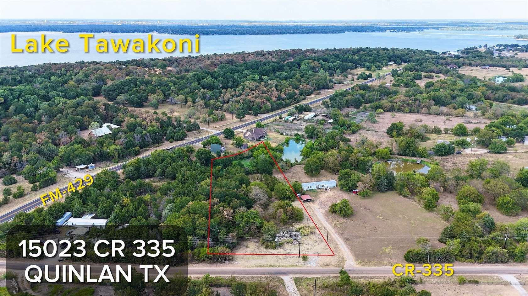 1.9 Acres of Residential Land for Sale in Quinlan, Texas