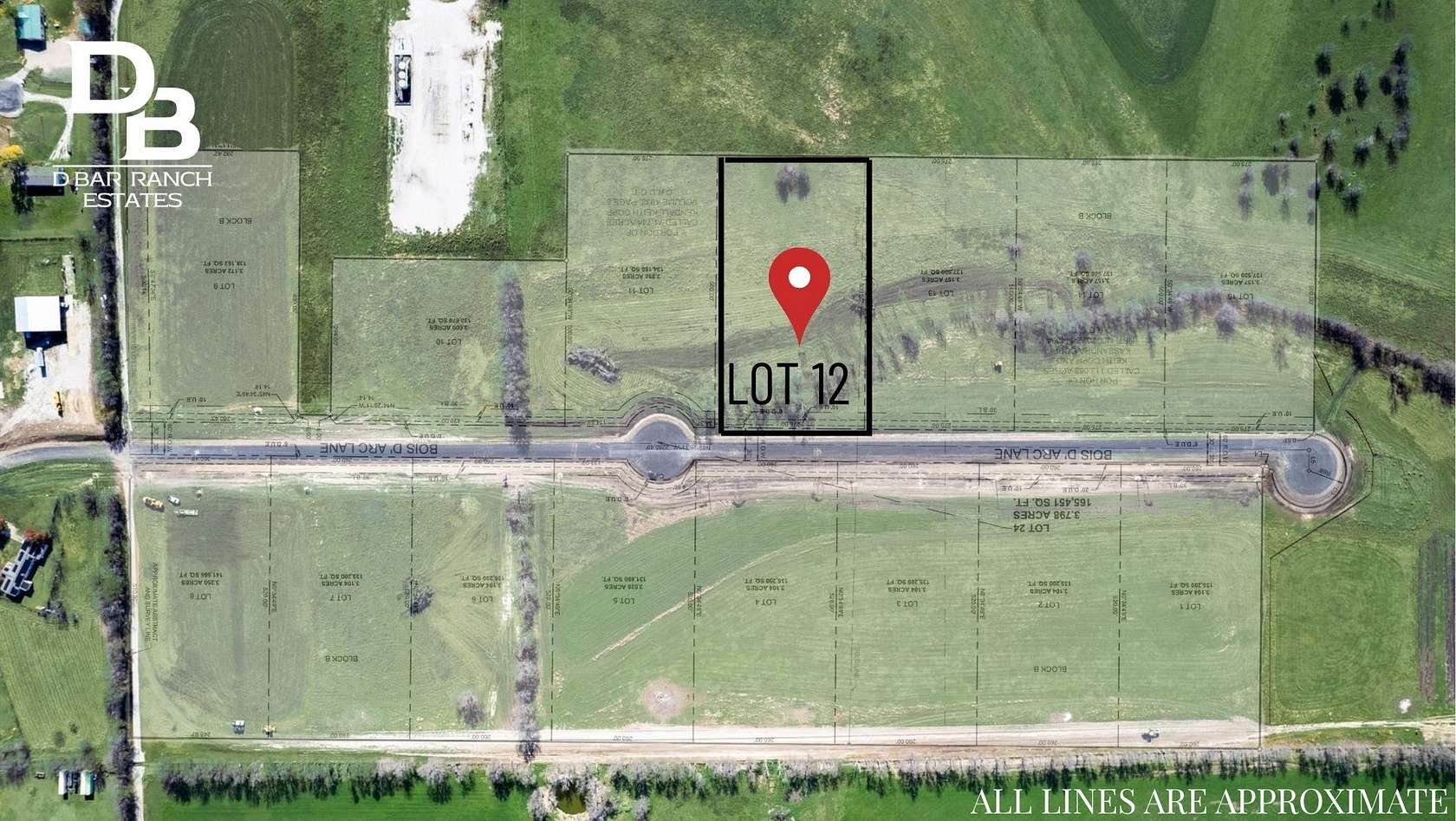 3.1 Acres of Residential Land for Sale in Ponder, Texas