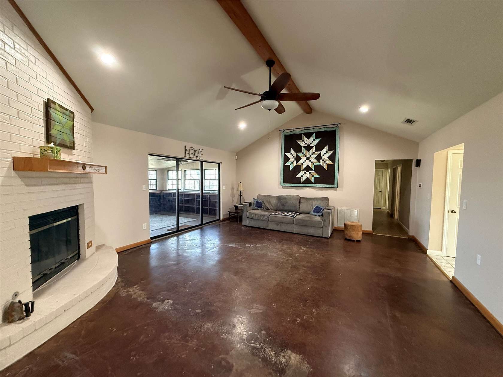 3.13 Acres of Land with Home for Lease in Nocona, Texas