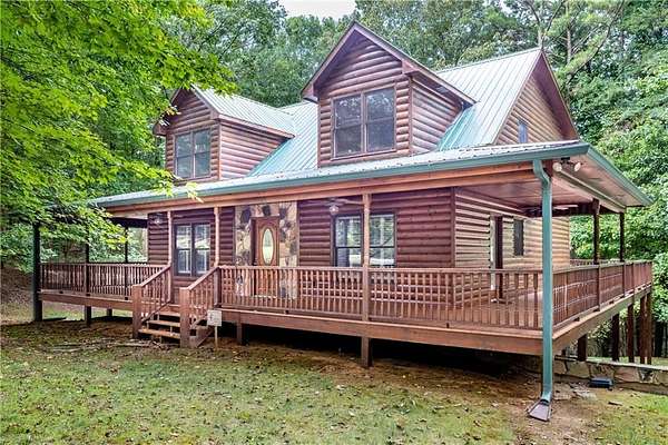2 Acres of Land with Home for Sale in Ellijay, Georgia