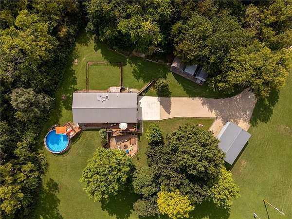 9.3 Acres of Land with Home for Sale in Scranton, Kansas