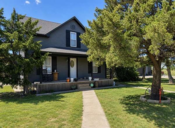 2 Acres of Land with Home for Sale in Russell, Kansas