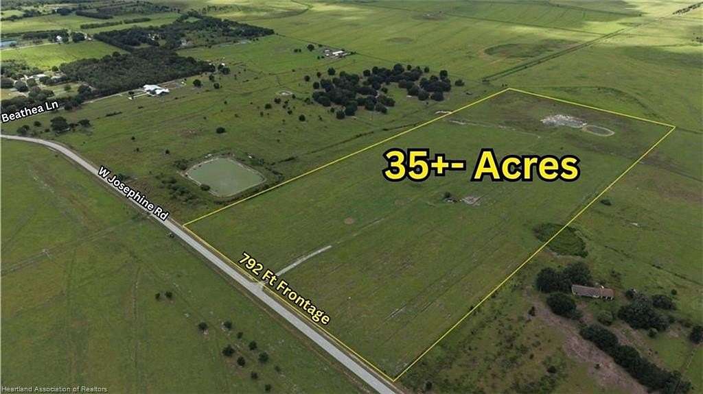 35.7 Acres of Agricultural Land for Sale in Sebring, Florida