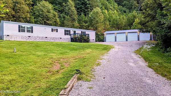 5.48 Acres of Land with Home for Sale in Knoxville, Tennessee