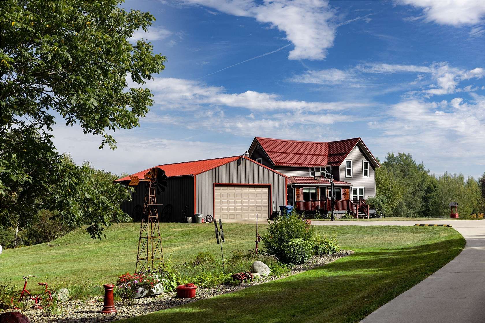 11.2 Acres of Land with Home for Sale in Chetek, Wisconsin