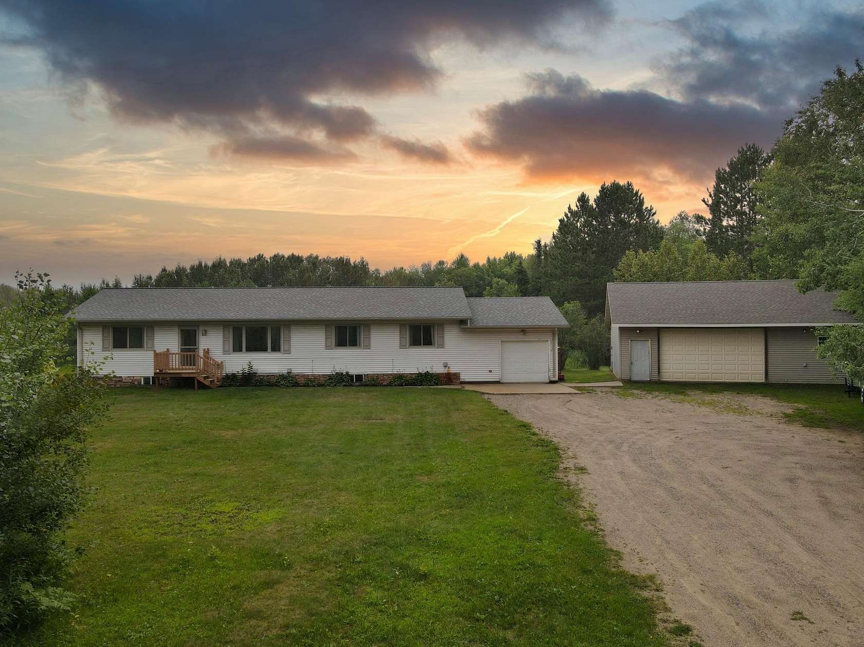 10 Acres of Land with Home for Sale in Warba, Minnesota