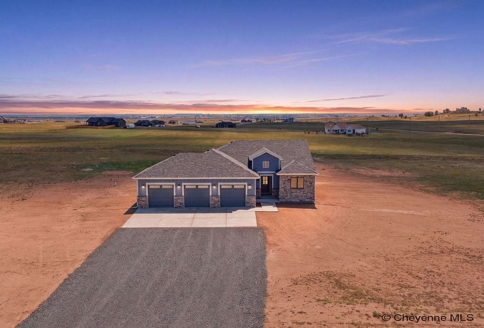 5 Acres of Land with Home for Sale in Cheyenne, Wyoming