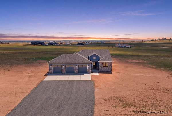5 Acres of Land with Home for Sale in Cheyenne, Wyoming