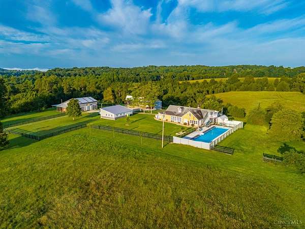 8 Acres of Land with Home for Sale in Blue Creek, Ohio