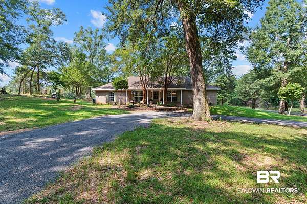 11.9 Acres of Land with Home for Sale in Foley, Alabama