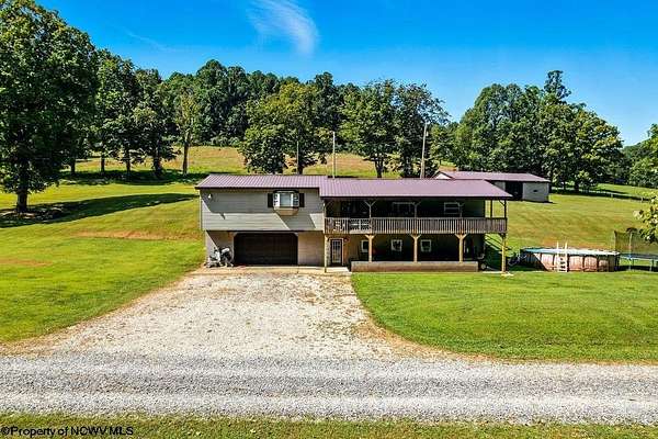 45 Acres of Recreational Land with Home for Sale in West Union, West Virginia