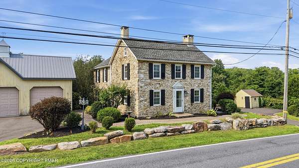 12.9 Acres of Land with Home for Sale in Alburtis, Pennsylvania
